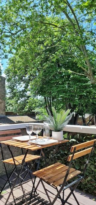 #New#Terrasse Sud Ouest#Pied De La Cite #1 Apartamento Carcassonne Exterior foto